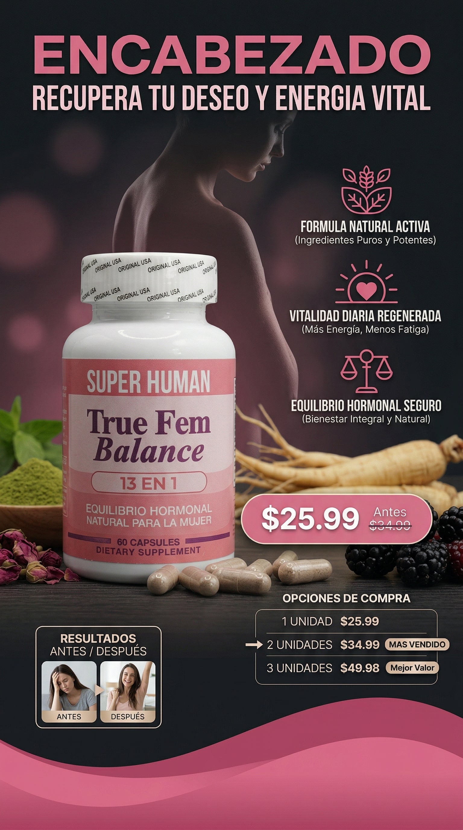 True fem balance